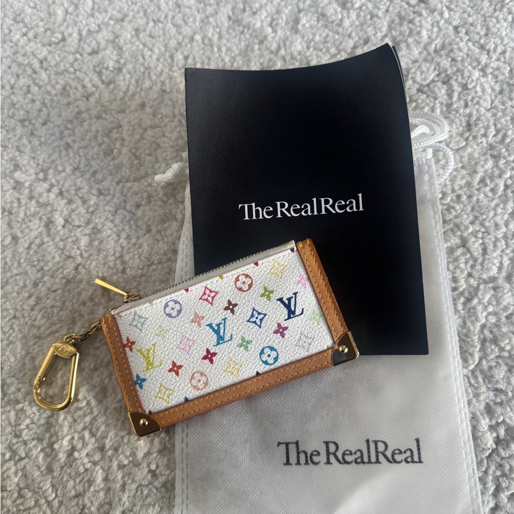 Louis Vuitton Murakami Monogram Multicolore Key Pouch - Picture 9 of 11